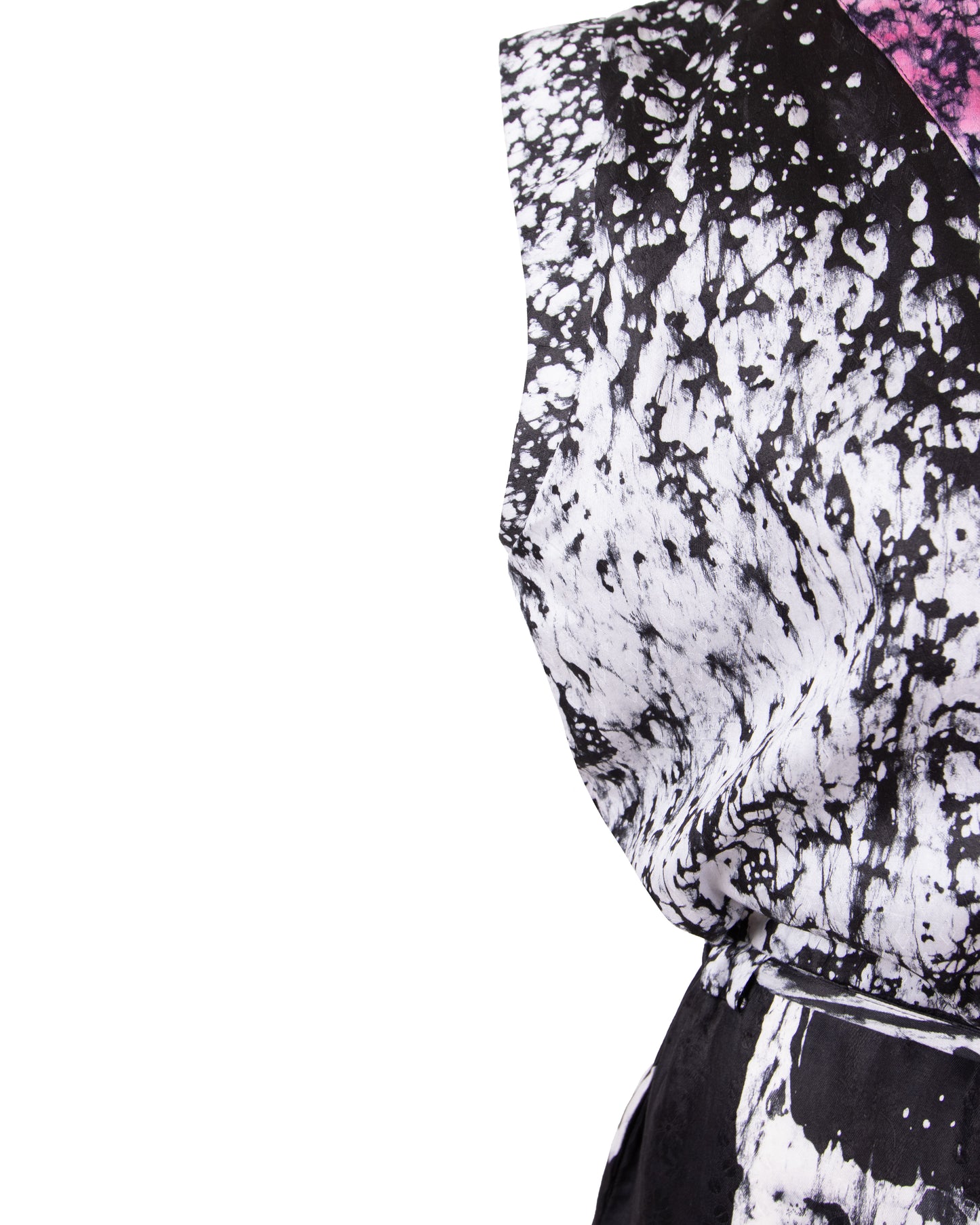 GUILLOTINE x WALDMAN Monarch All in One Jumpsuit black/white