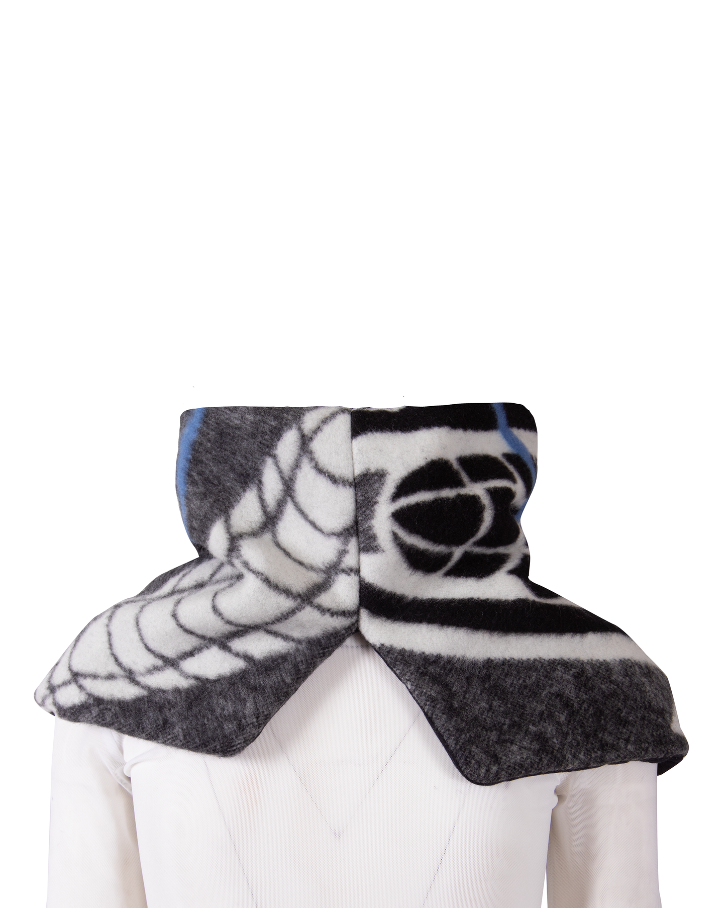 GUILLOTINE White / Black Basotho Neck Warmer