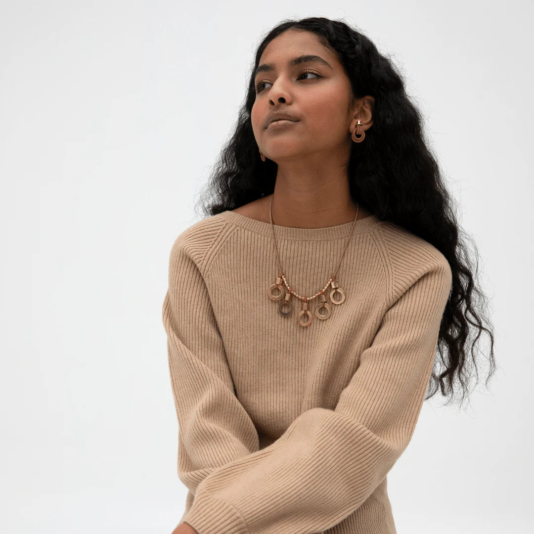 PICHULIK Derja Knot Earrings Honey