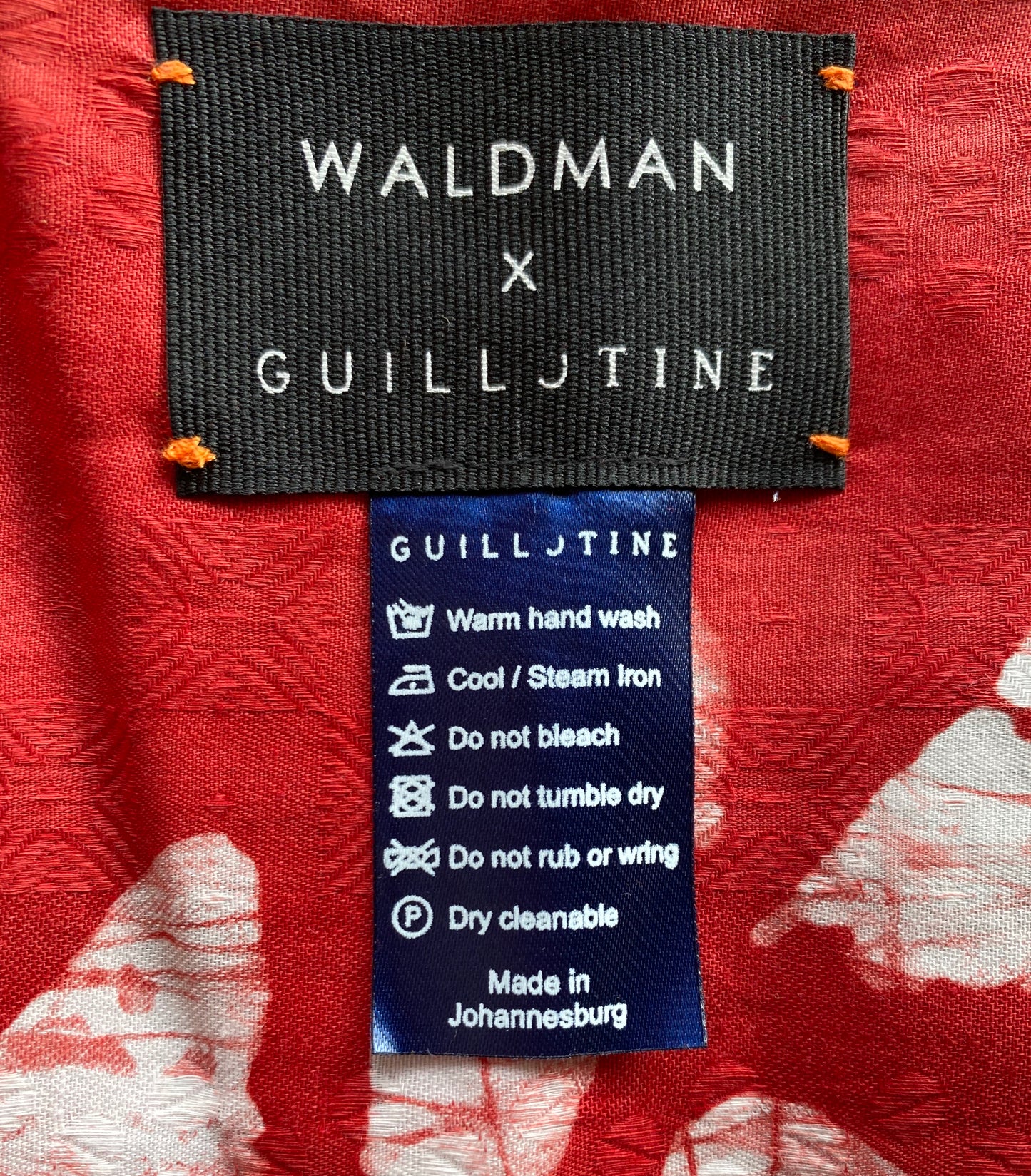 GUILLOTINE x WALDMAN Monarch Adinkra Symbol Scarf