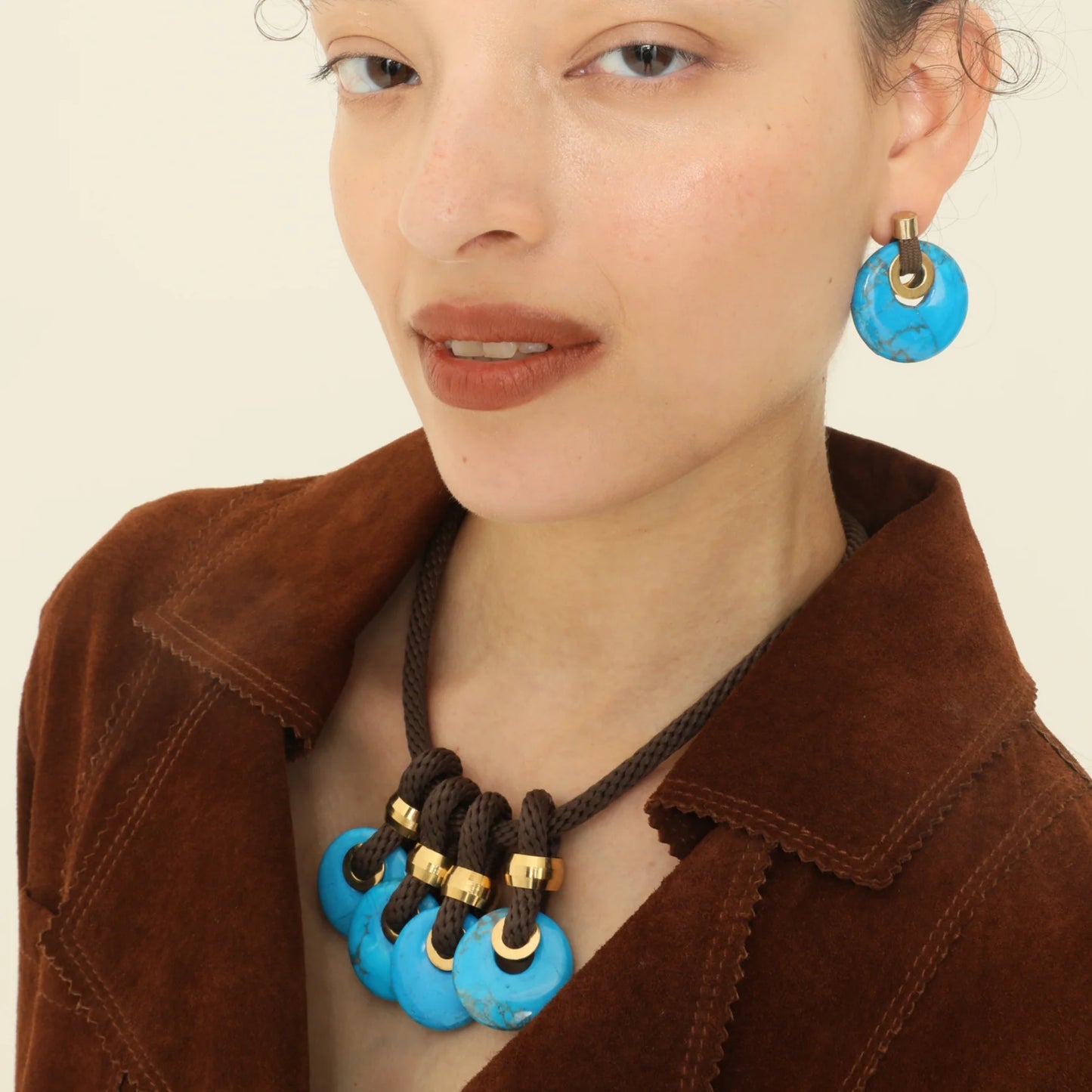 PICHULIK | Melam necklace Brown Howlite