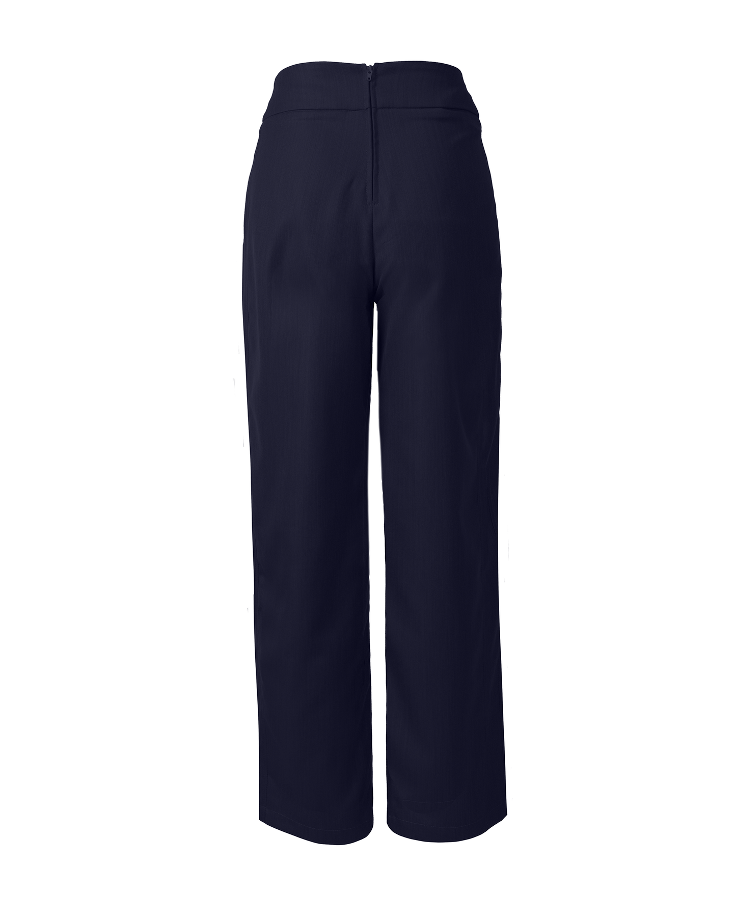 GUILLOTINE Navy Pleated Tailored Pants