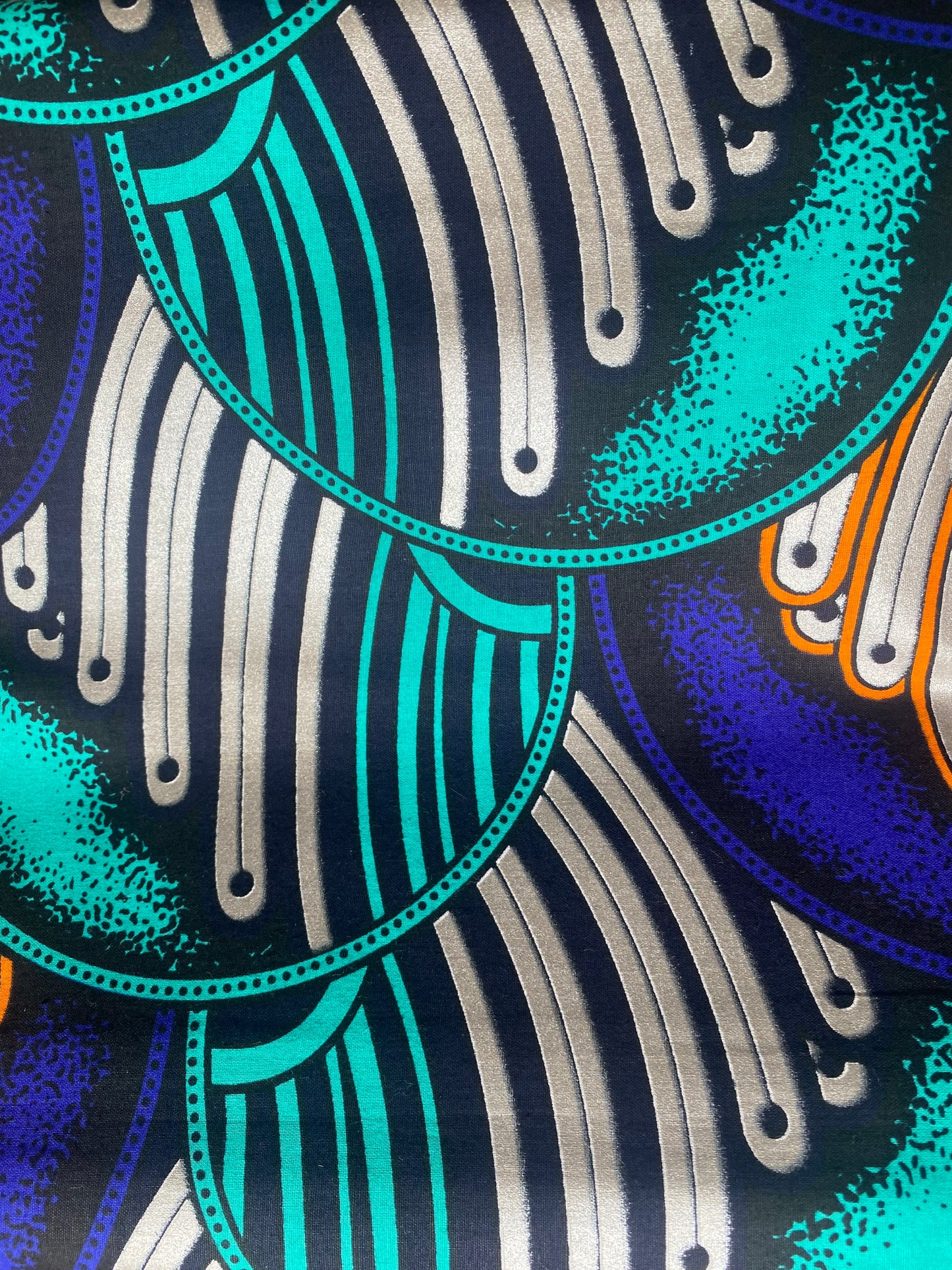 GUILLOTINE Metallic Graphic Blue Jacket