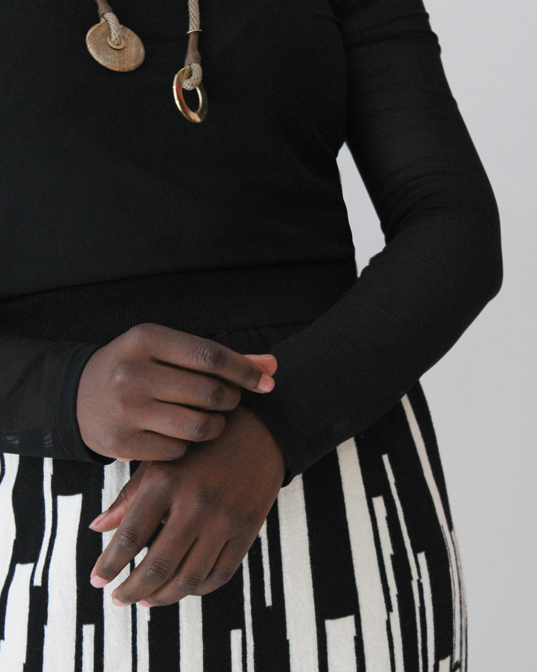 GUILLOTINE Roll Neck Deep Black