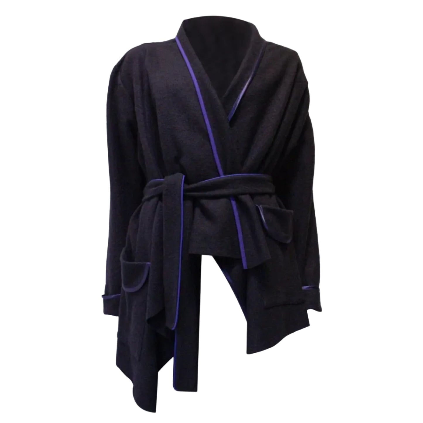 GUILLOTINE Boiled Wool Origami Wrap Coat