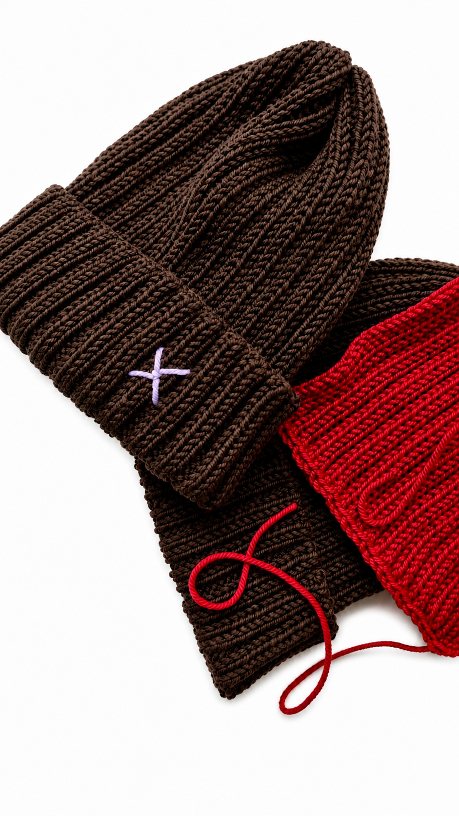 Wrapt x Guillotine | Merino Rib Hand Warmer | Chocolate