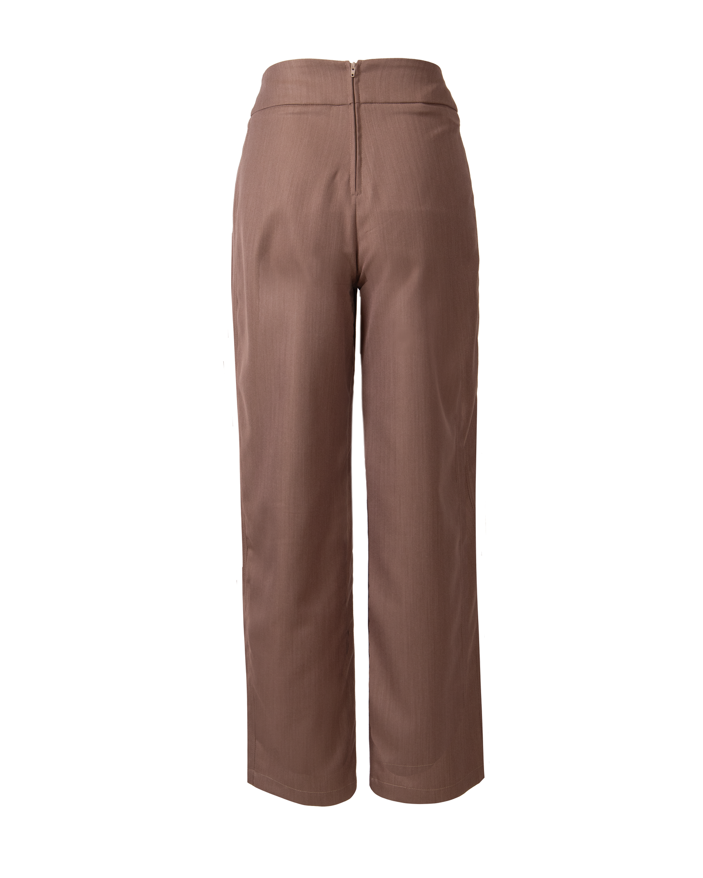 GUILLOTINE Camel Pleated Tailored Pants