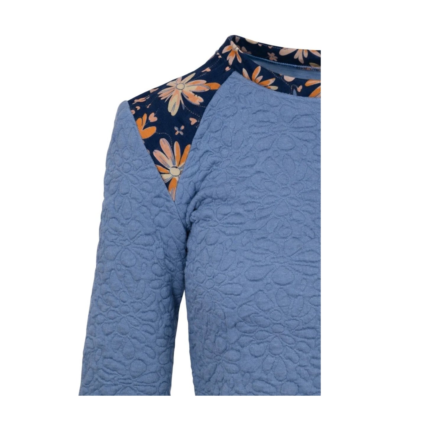 GUILLOTINE Quilted Floral Top