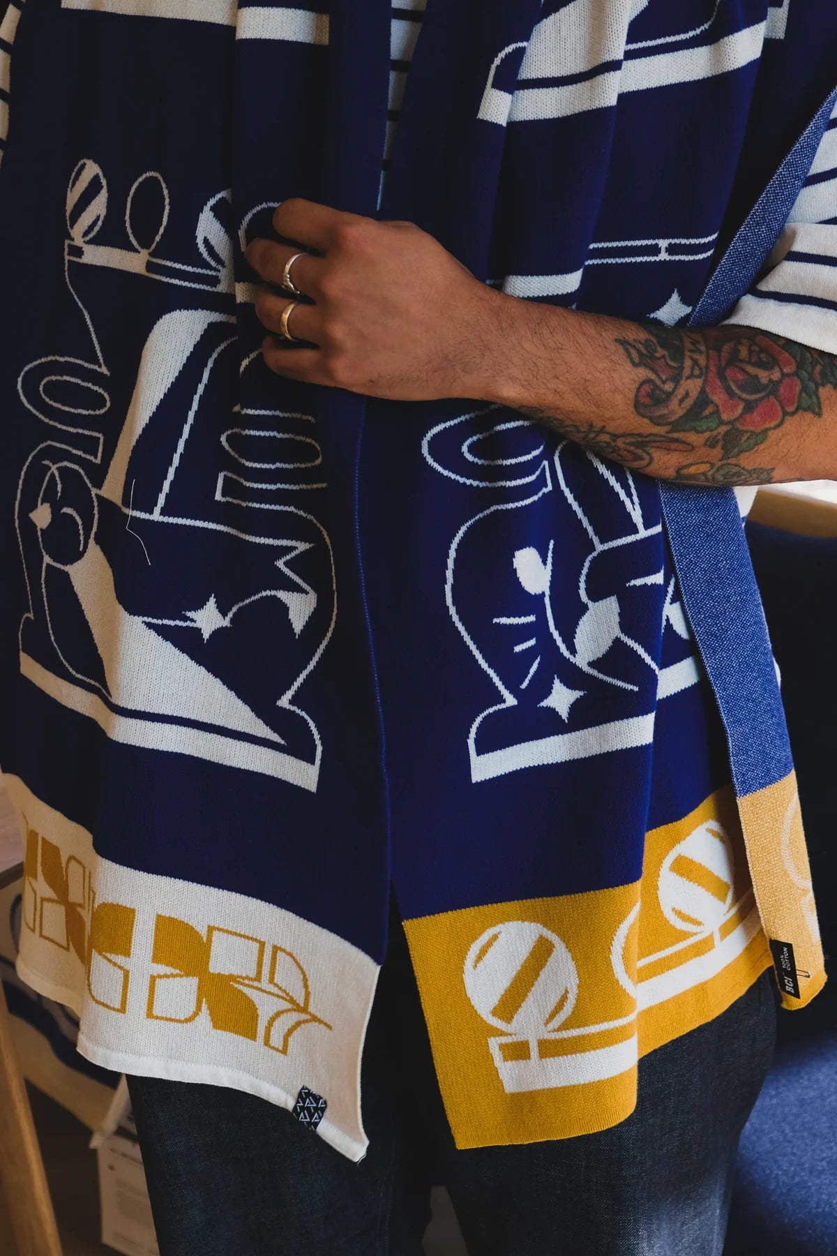 ROMARIA Wrapped In Peace Scarf