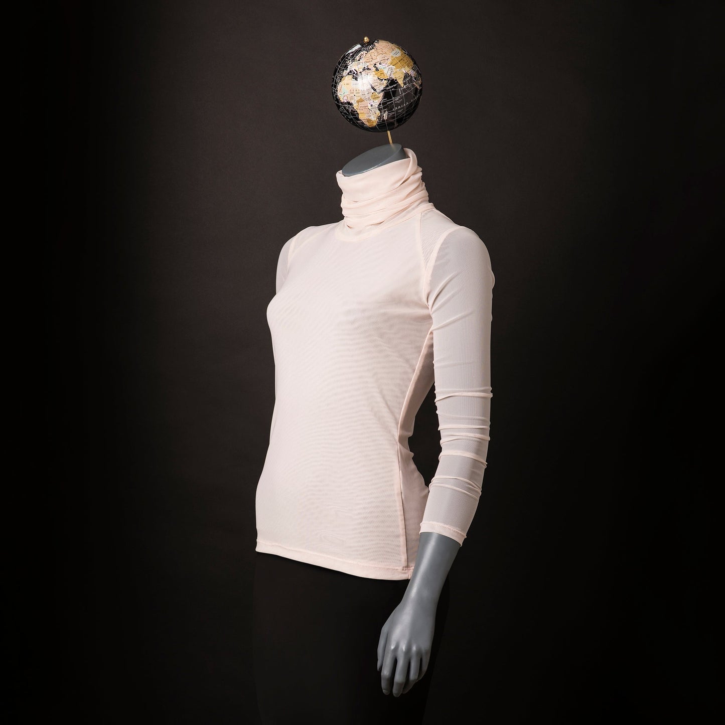 GUILLOTINE Roll Neck Ivory White