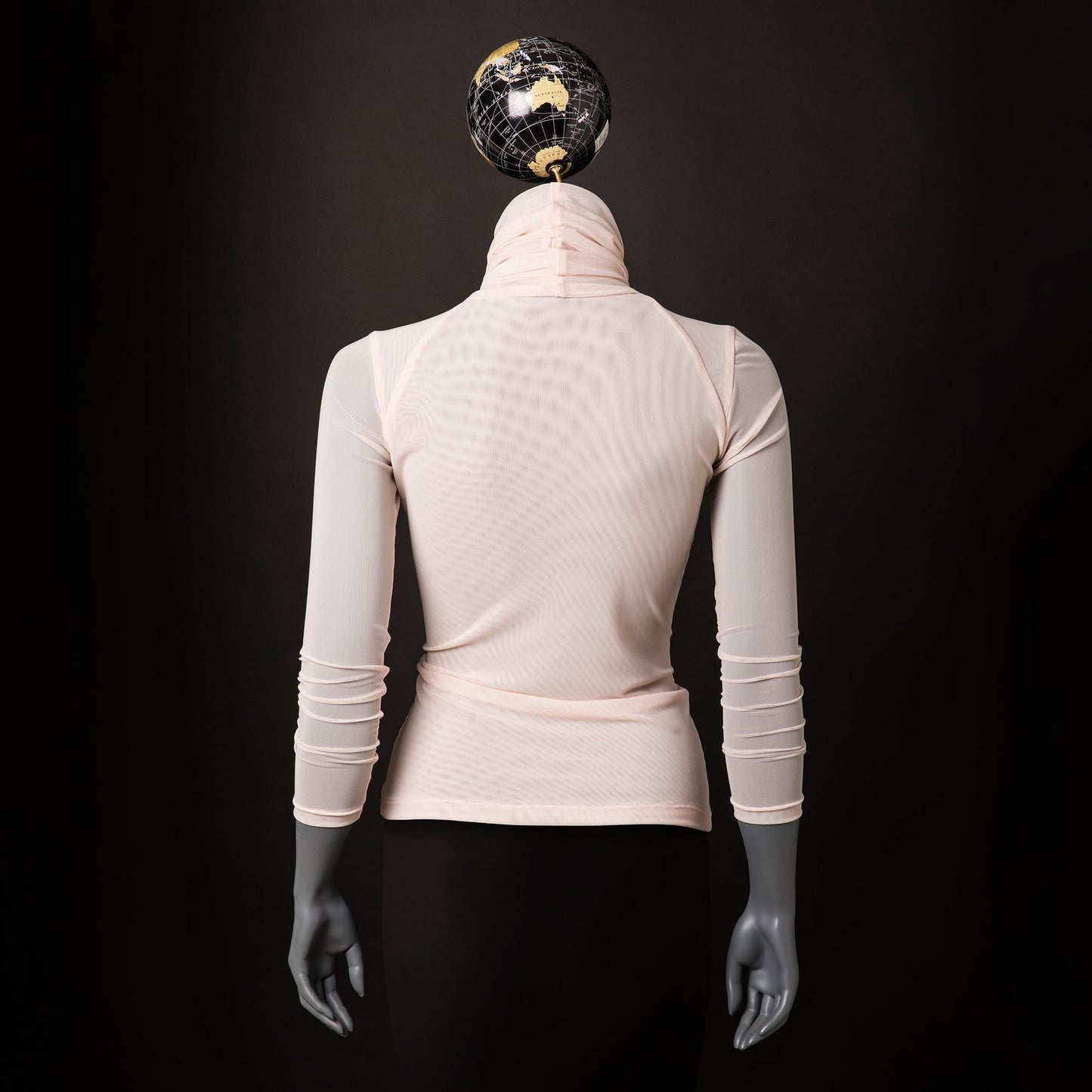 GUILLOTINE Roll Neck Ivory White