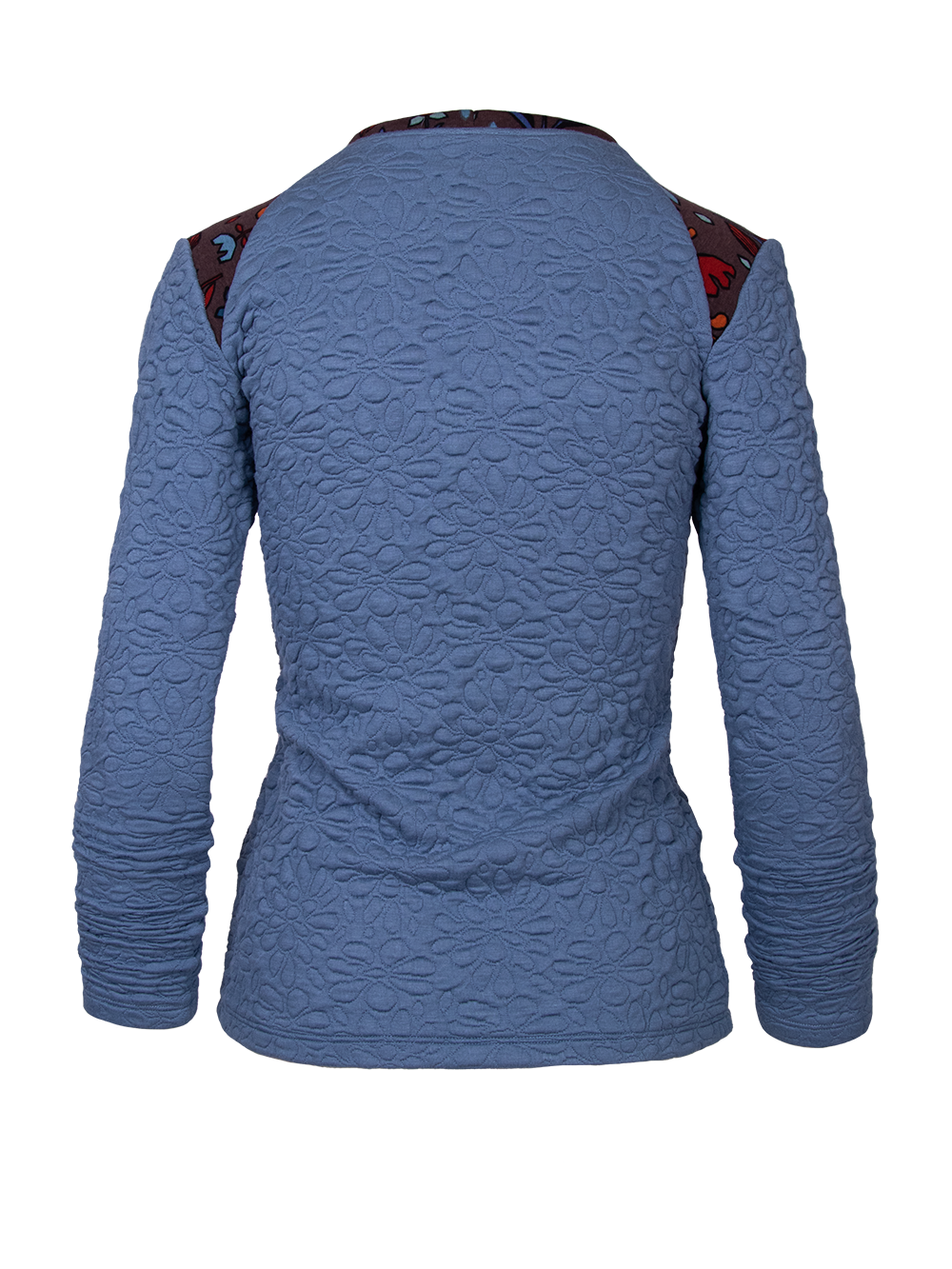 GUILLOTINE Quilted Floral Top