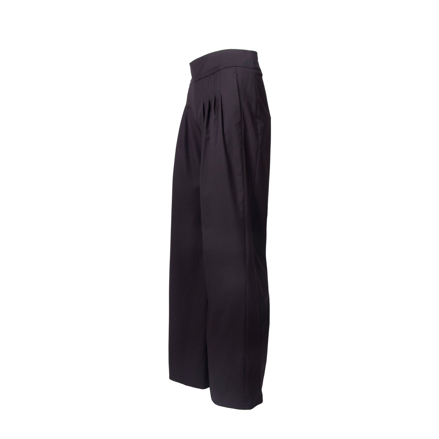 GUILLOTINE Black Pleated Tailored Pants