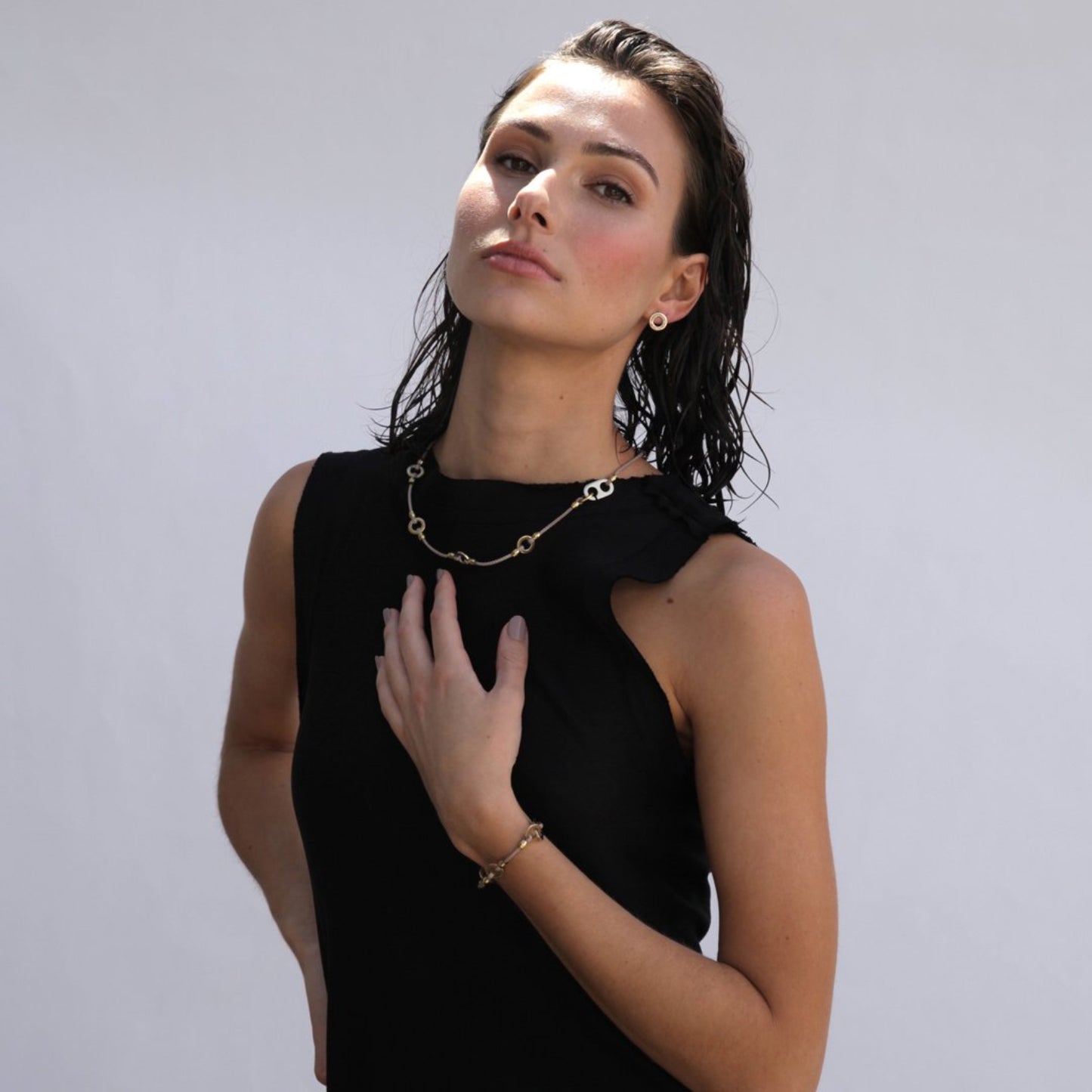 PICHULIK | Amie Chain Necklace Stone