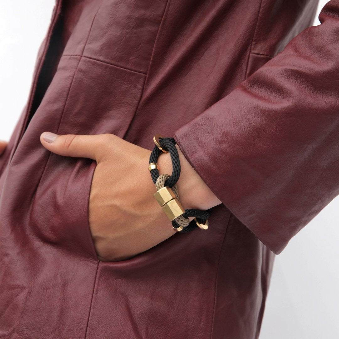 PICHULIK | Circe Bracelet Black Beige