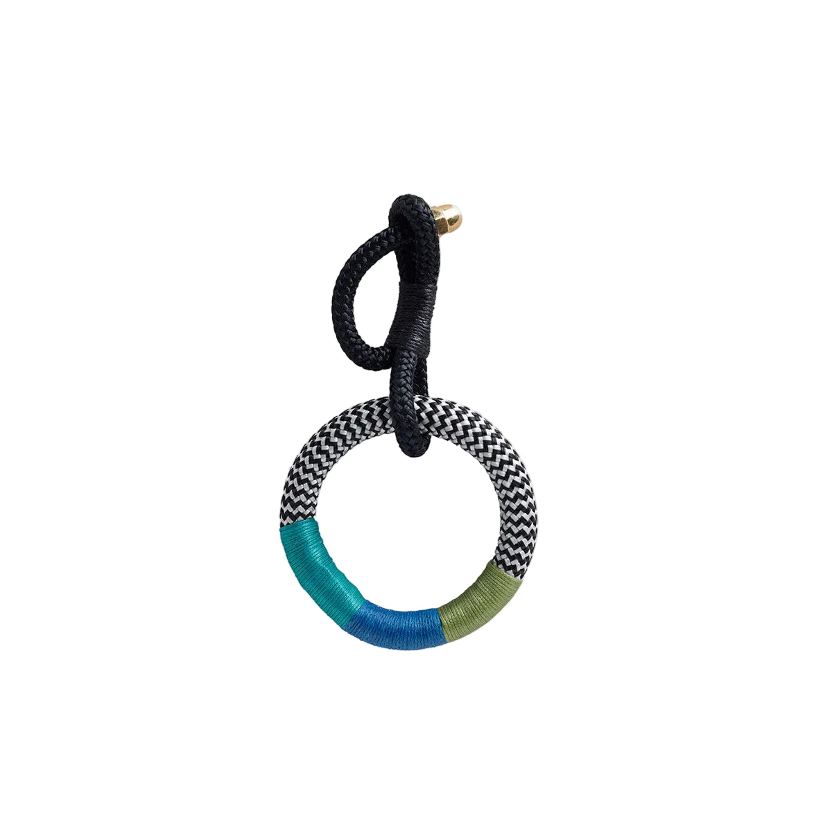 PICHULIK | Dynamic Keyring Aqua Blue Fern
