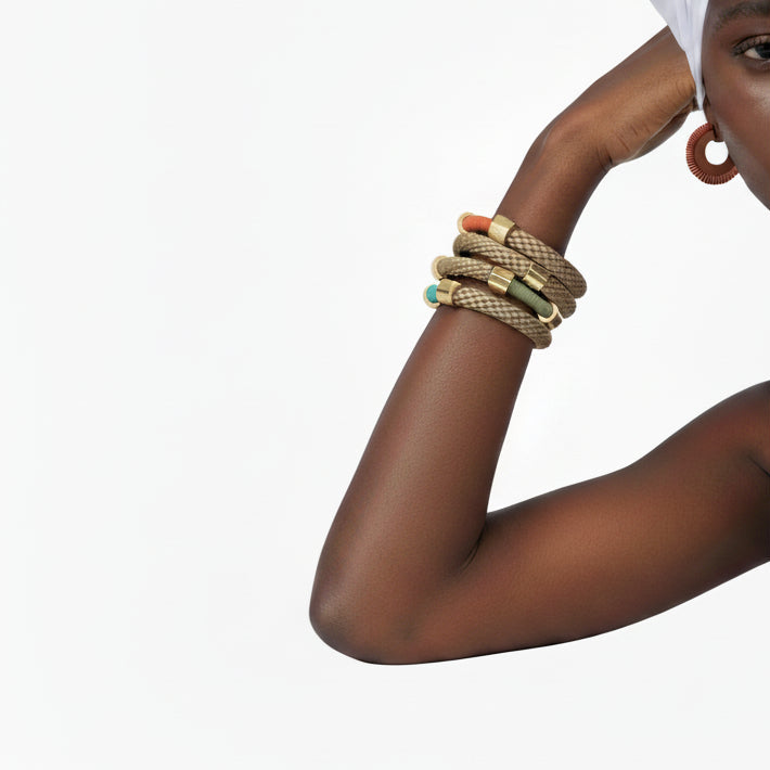 PICHULIK | Aruba Bracelet Beige Aqua