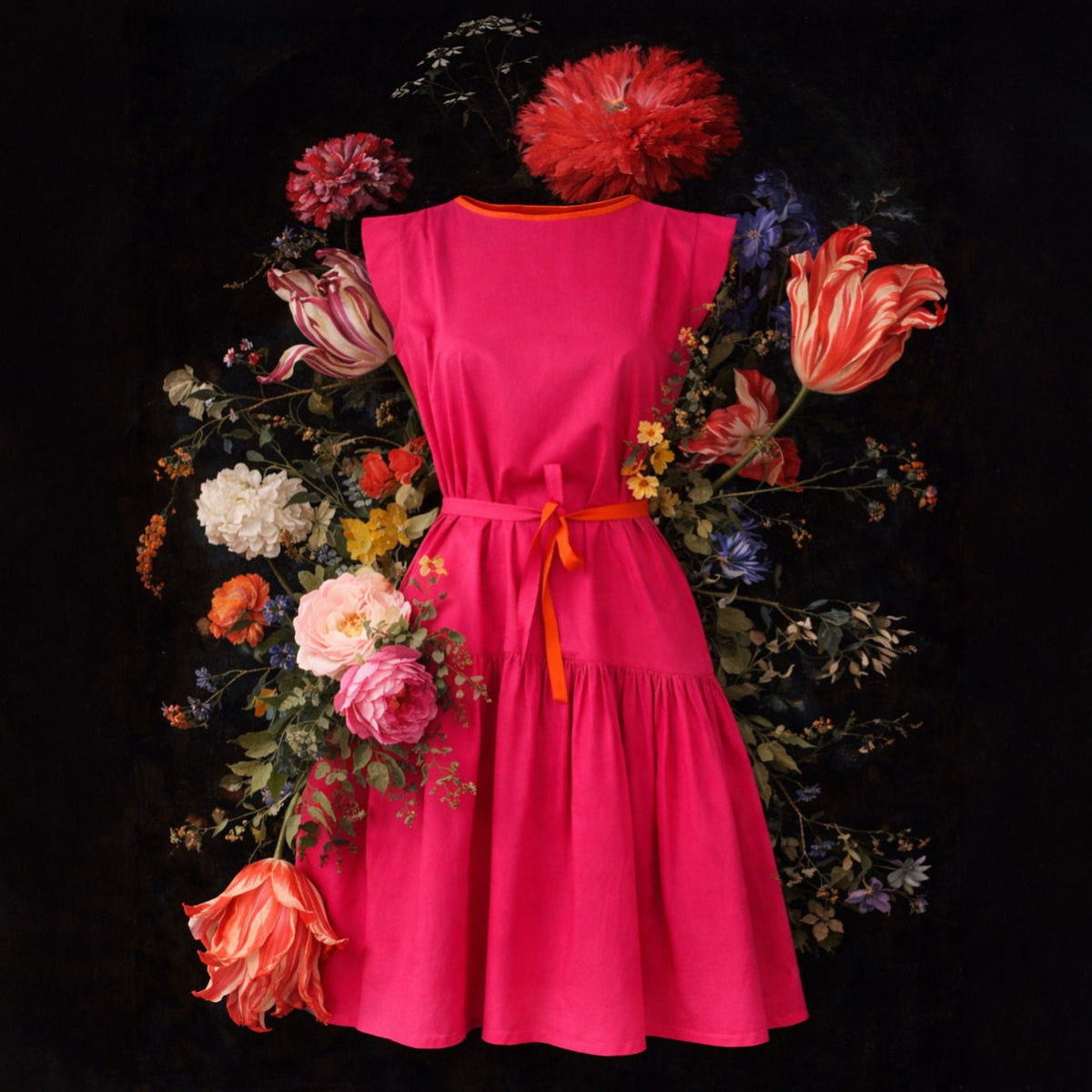Spring Guillotine dress