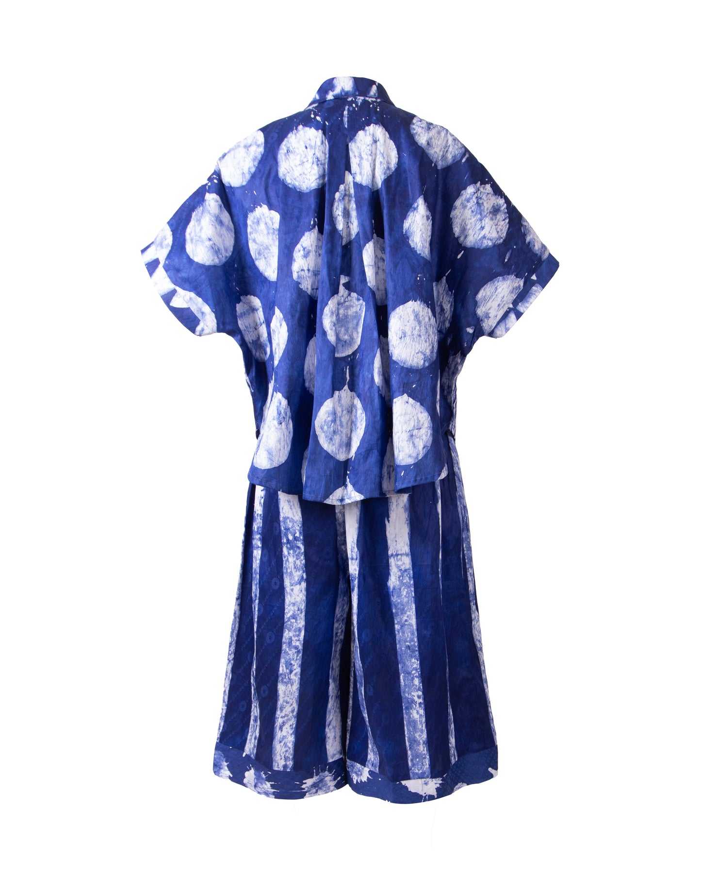 GUILLOTINE x WALDMAN Monarch Shirt Blue|White