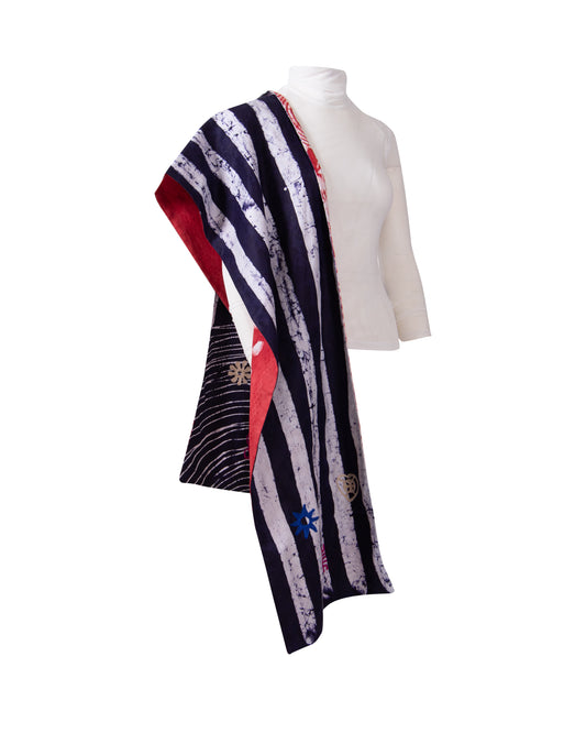 GUILLOTINE x WALDMAN Monarch Andikra Symbol Scarf