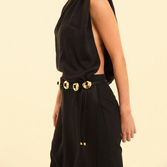 PICHULIK | Conch Belt Black