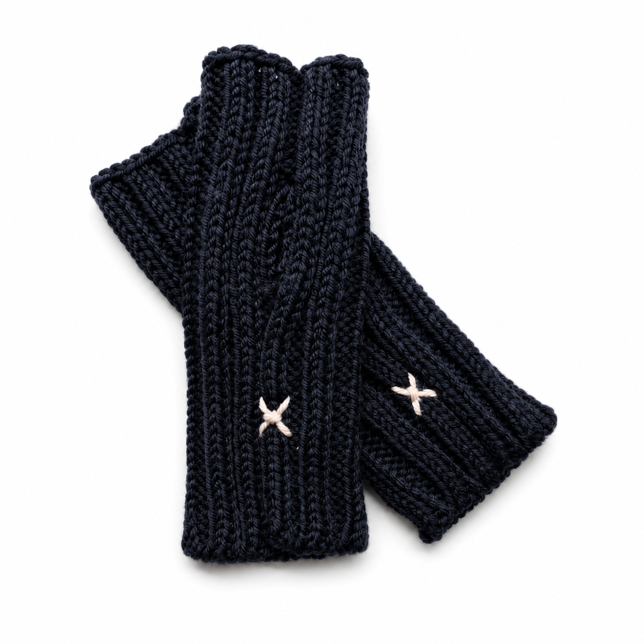 Wrapt x Guillotine | Merino Rib Hand Warmer | Black