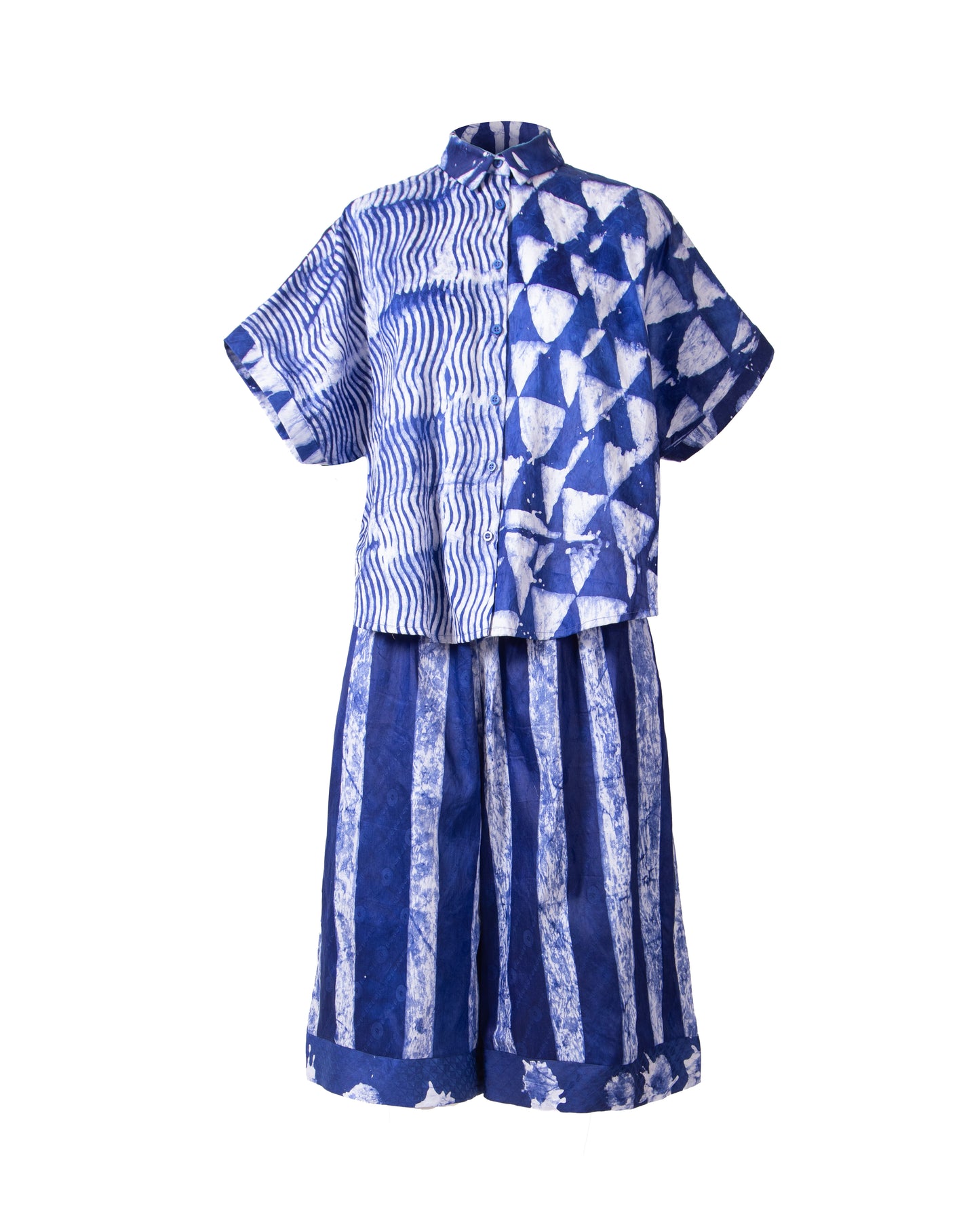 GUILLOTINE x WALDMAN Monarch Pants Blue|White