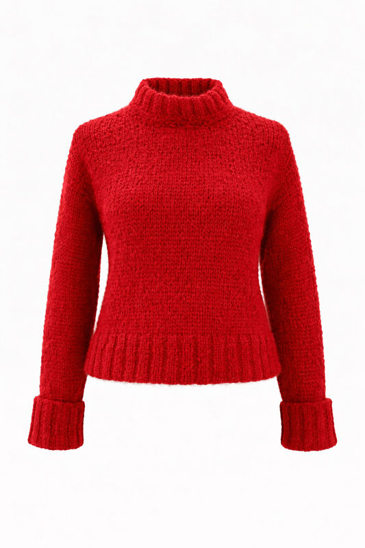 Wrapt x Guillotine | Halo Pullover | Imperial Red