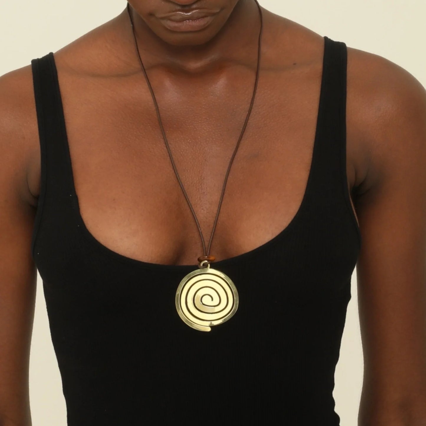 PICHULIK | Helix Necklace Brown Tigers Eye