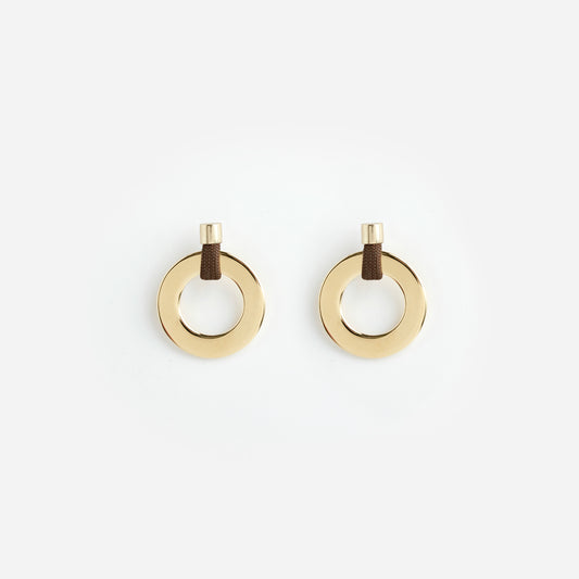 PICHULIK Noor Earrings GRANDE- Brown