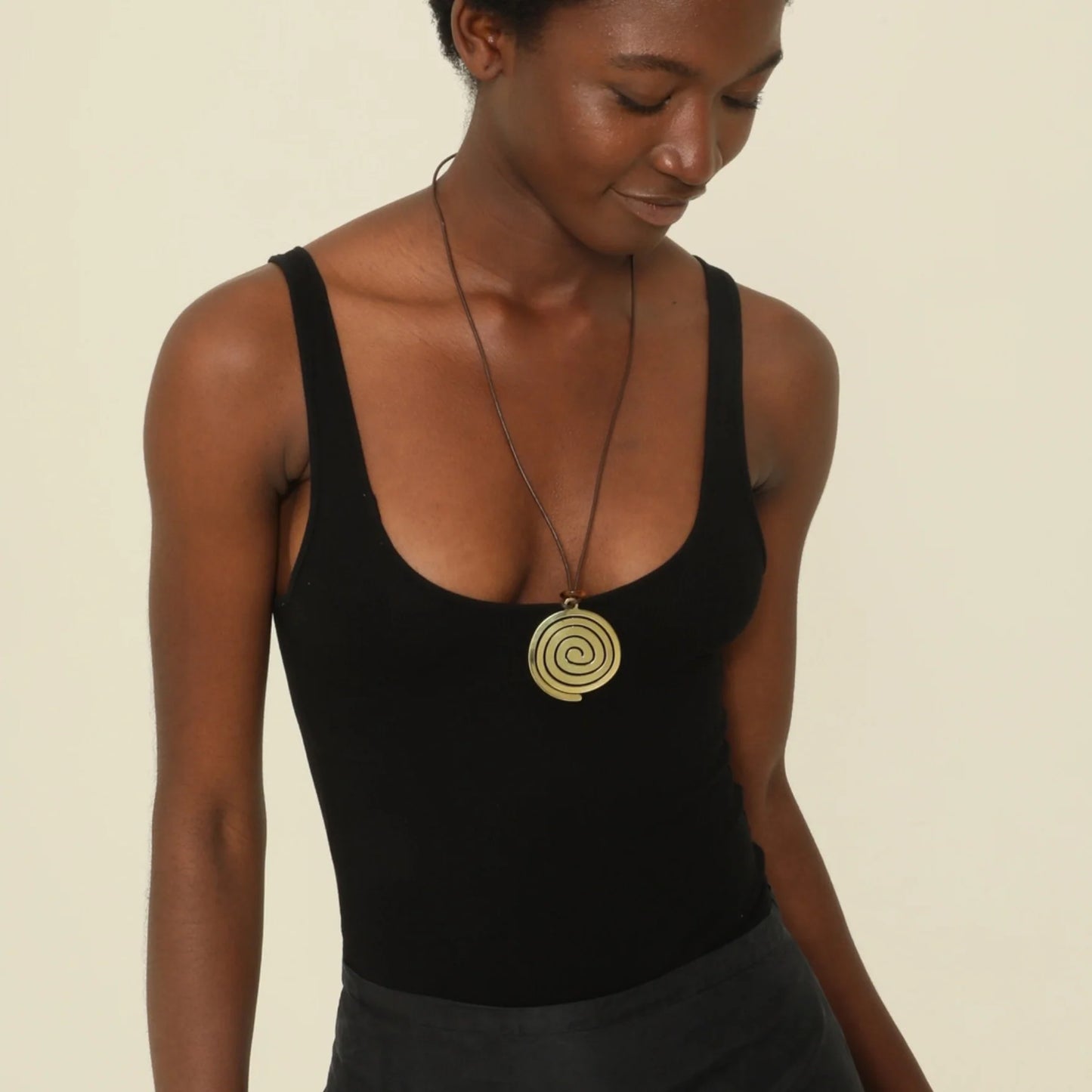 PICHULIK | Helix Necklace Brown Tigers Eye