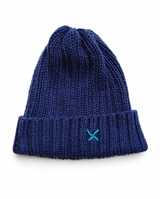 Wrapt x Guillotine | Merino Rib Beanie | Nocturne