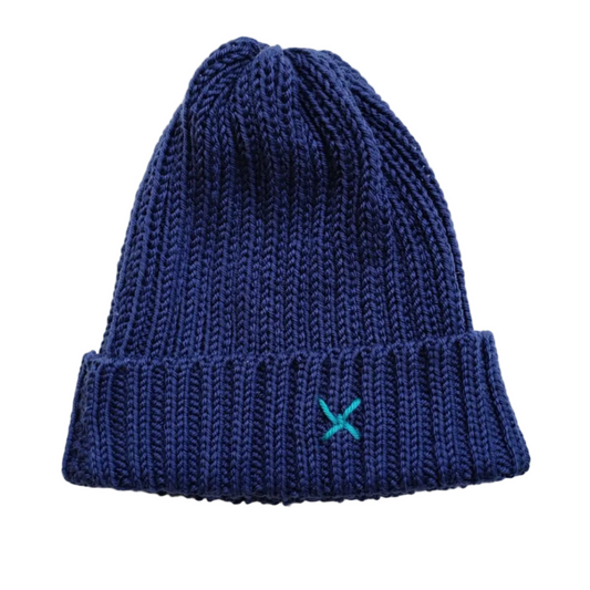 Wrapt x Guillotine | Merino Rib Beanie | Nocturne