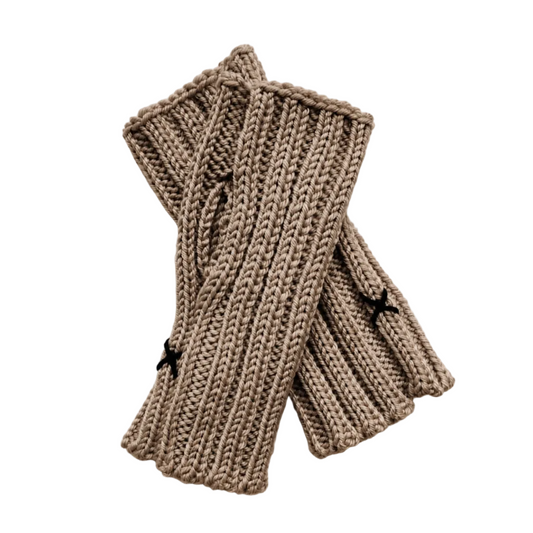 Wrapt x Guillotine | Merino Rib Hand Warmer | Oatmeal