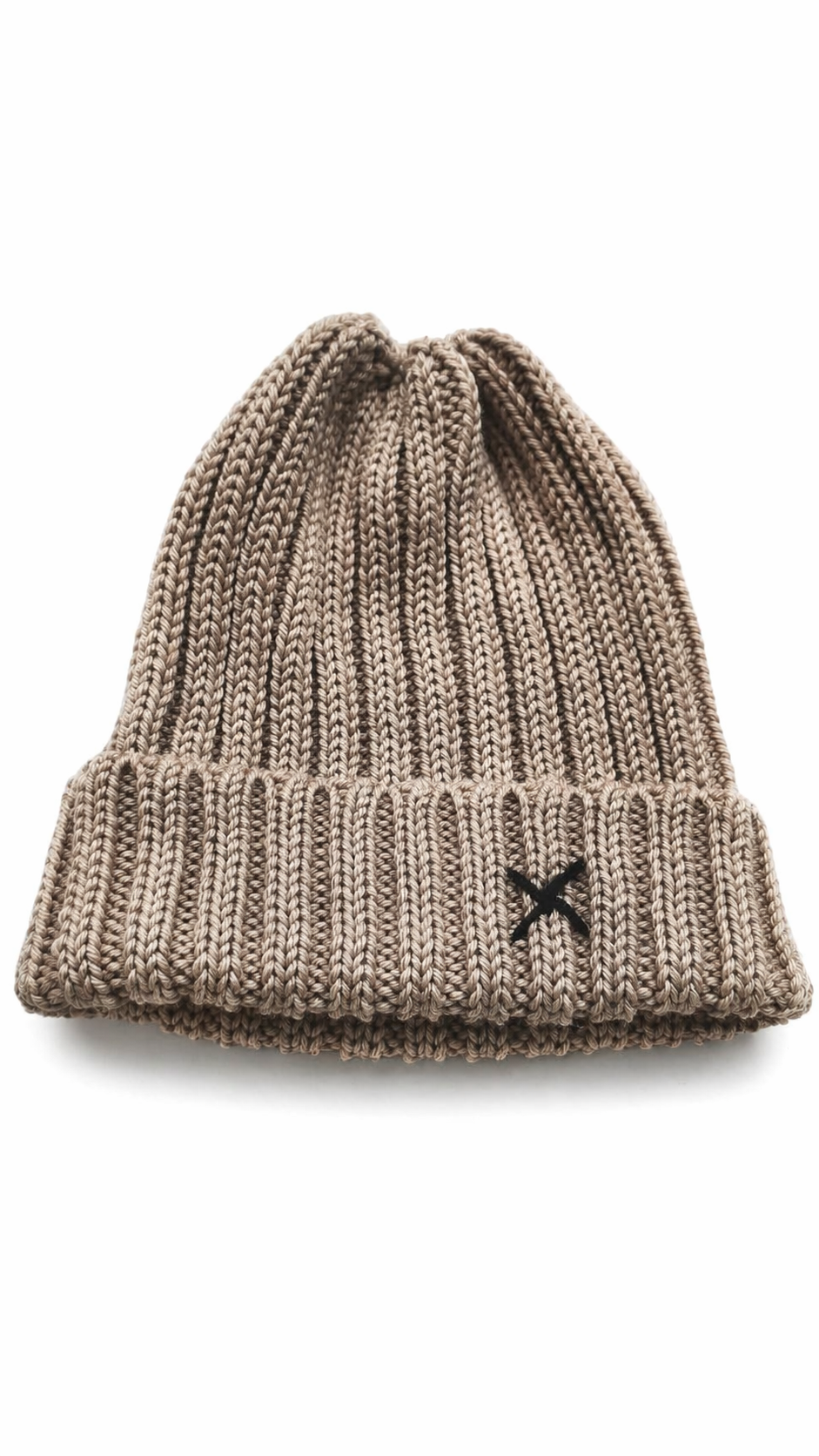 Wrapt x Guillotine | Merino Rib Beanie | Oatmeal