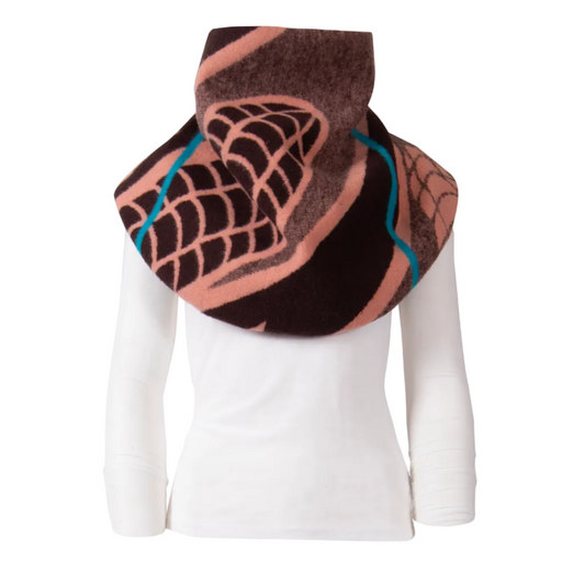 GUILLOTINE Basotho Neck Warmer | Salmon
