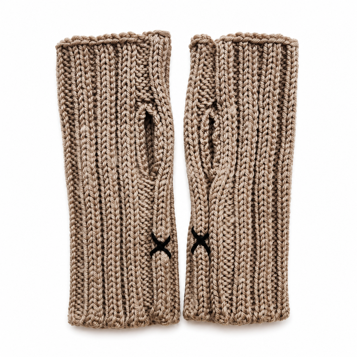 Wrapt x Guillotine | Merino Rib Hand Warmer | Oatmeal