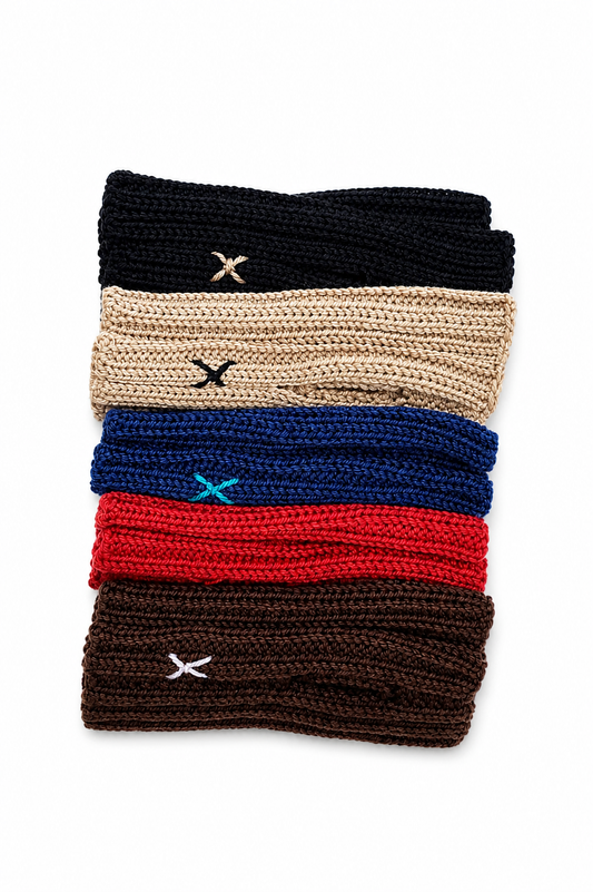 Wrapt x Guillotine | Merino Rib Hand Warmer | Chocolate