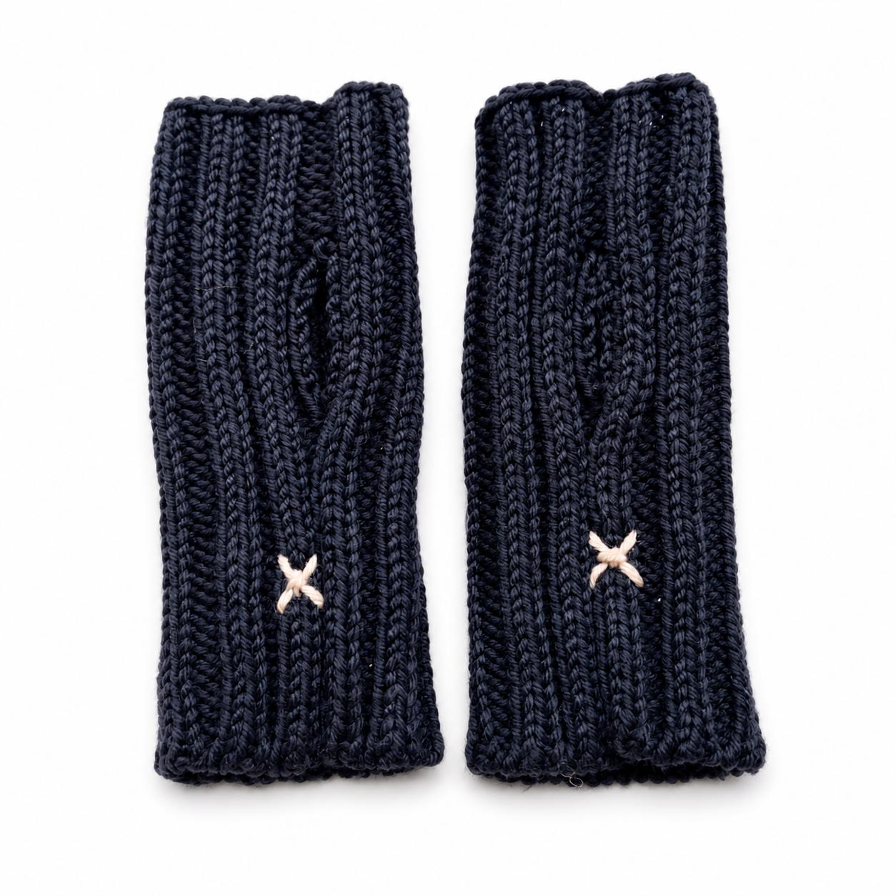 Wrapt x Guillotine | Merino Rib Hand Warmer | Black