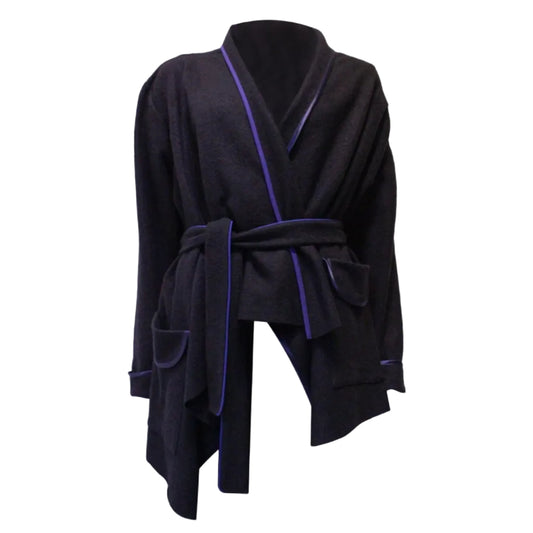 GUILLOTINE Boiled Wool Origami Wrap Coat