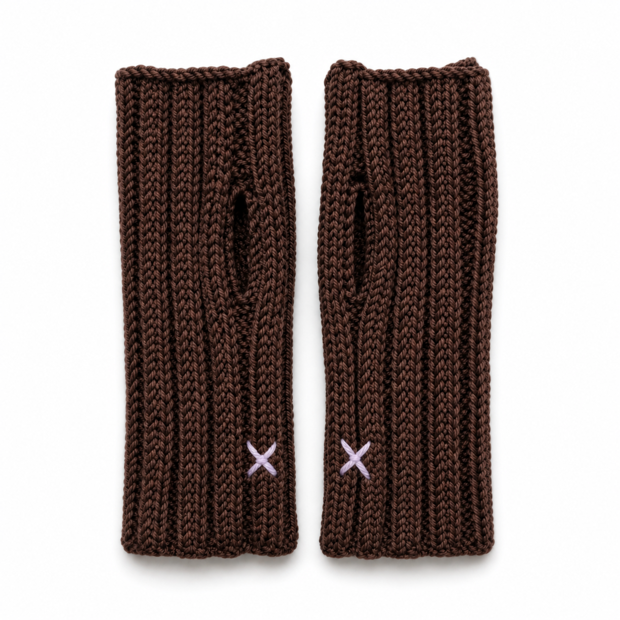 Wrapt x Guillotine | Merino Rib Hand Warmer | Chocolate