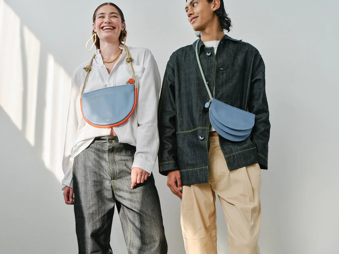 DYAD | Selene Bag Sky Blue Lobster Red