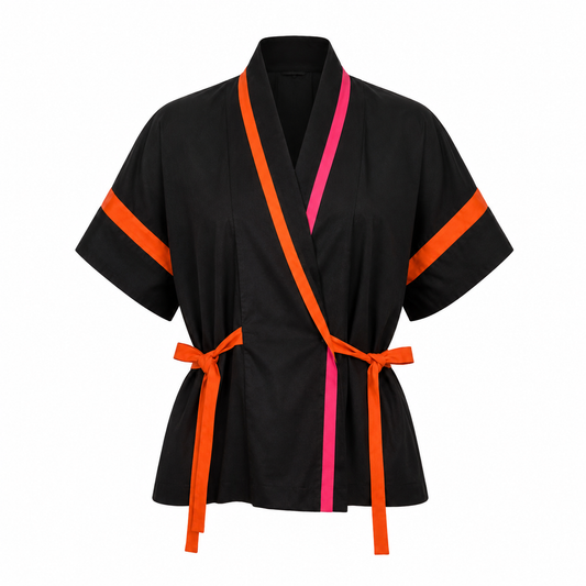 GUILLOTINE Wrap Tie Jacket