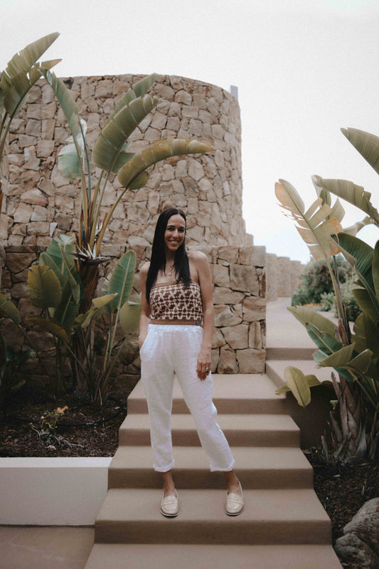ROMARIA Rosa Tube Top