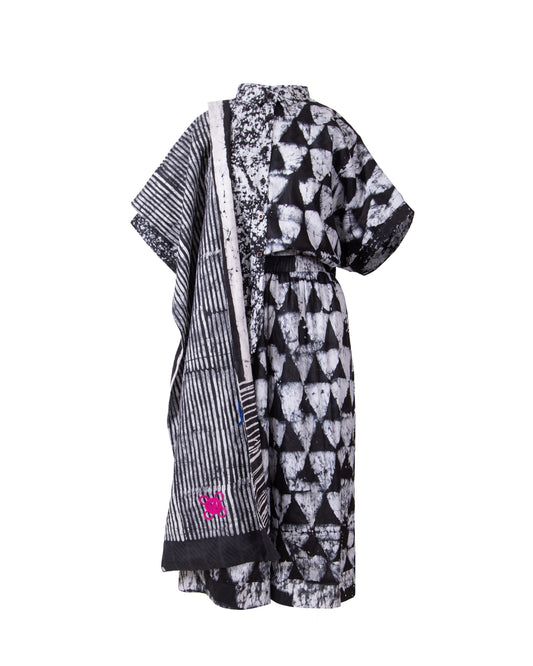 GUILLOTINE x WALDMAN Monarch Pants Black|White