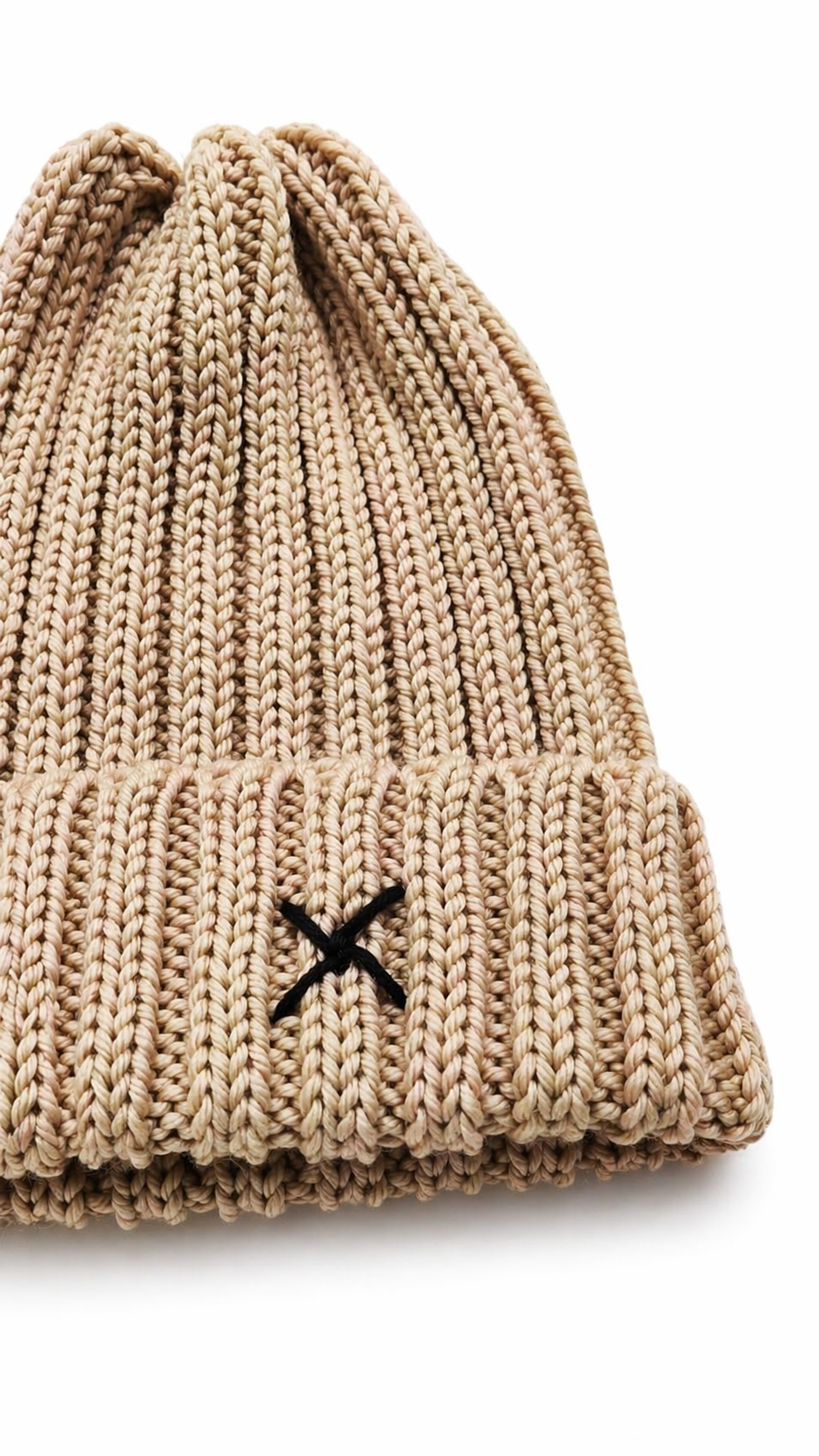 Wrapt x Guillotine | Merino Rib Beanie | Oatmeal