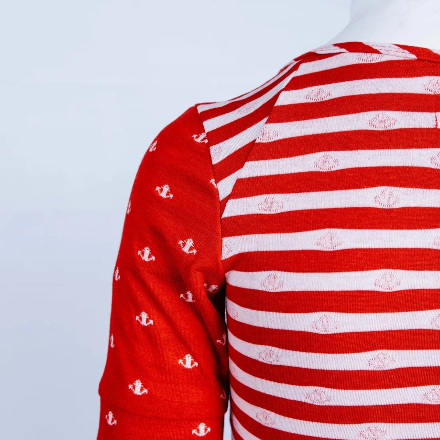 GUILLOTINE Anchor Stripe Fitted Tee