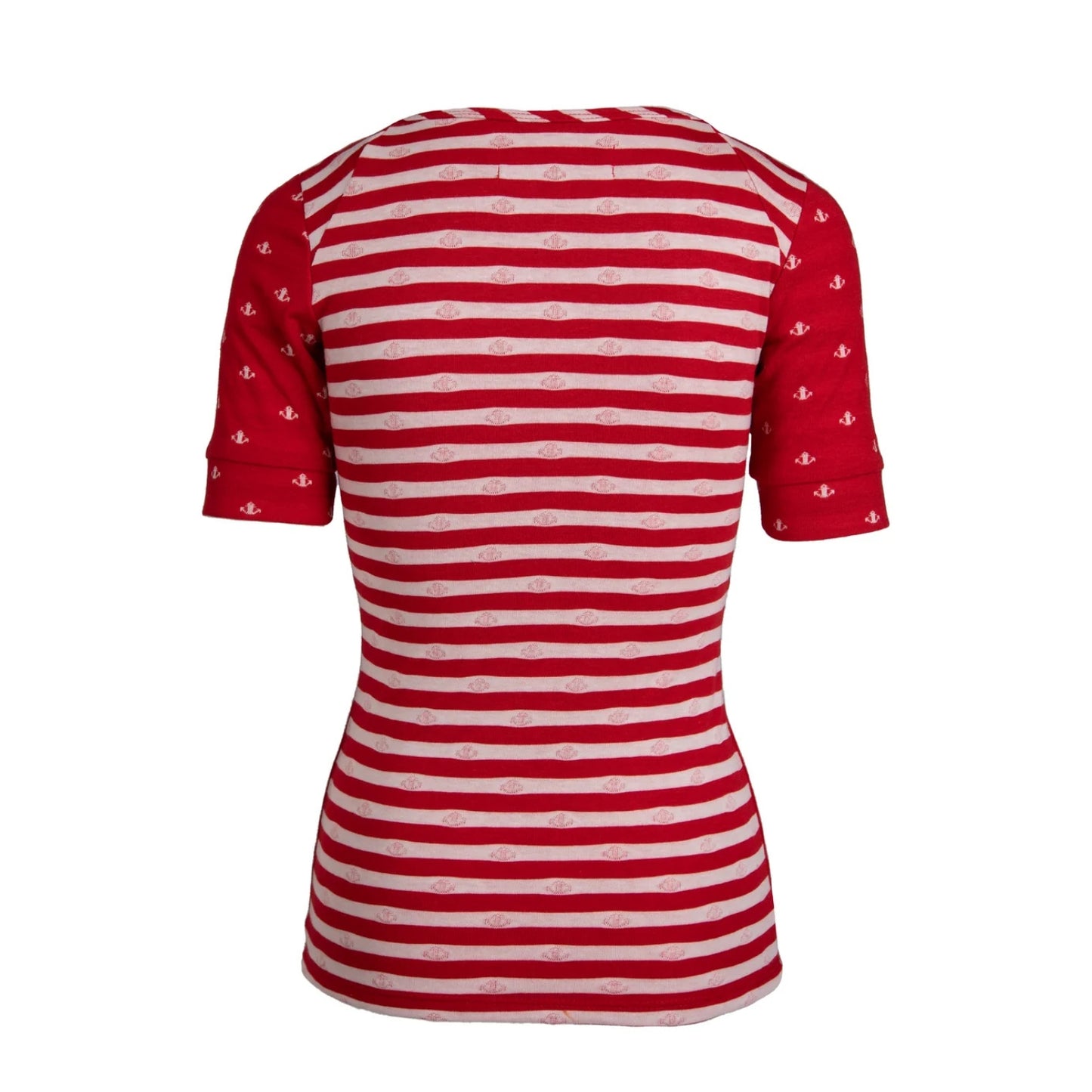 GUILLOTINE Anchor Stripe Fitted Tee