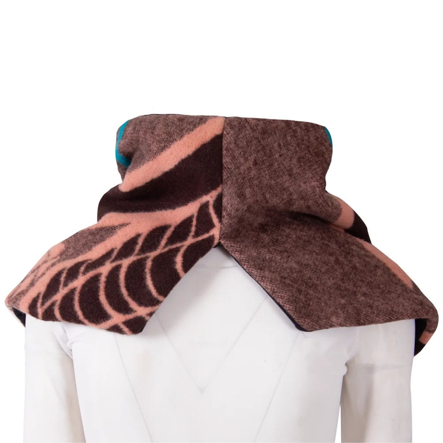 GUILLOTINE Basotho Neck Warmer | Salmon Black