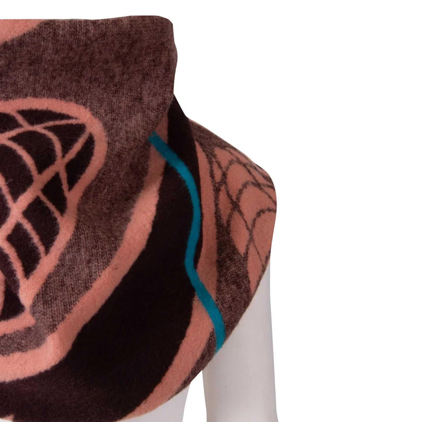 GUILLOTINE Basotho Neck Warmer | Salmon Black